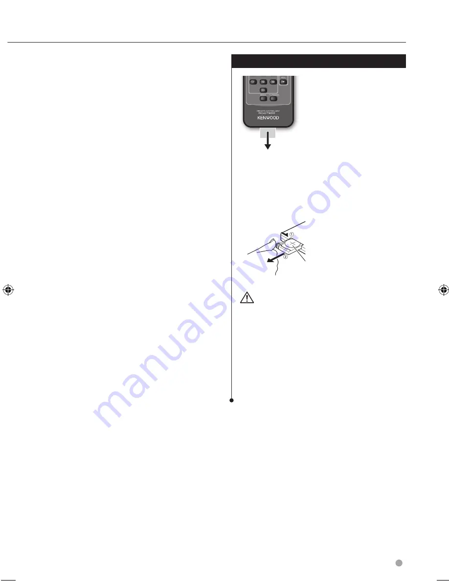 Kenwood KTC-D600E Instruction Manual Download Page 15