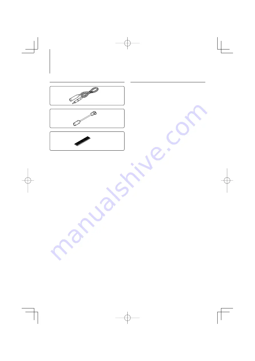 Kenwood KTC-HR200 - HD Radio Tuner Box Instruction Manual Download Page 30