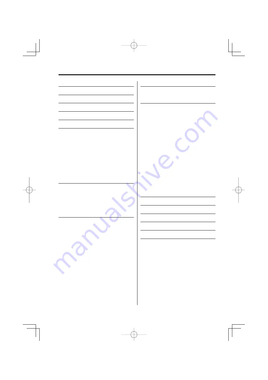 Kenwood KTS-MP400MR - Radio / CD Instruction Manual Download Page 2