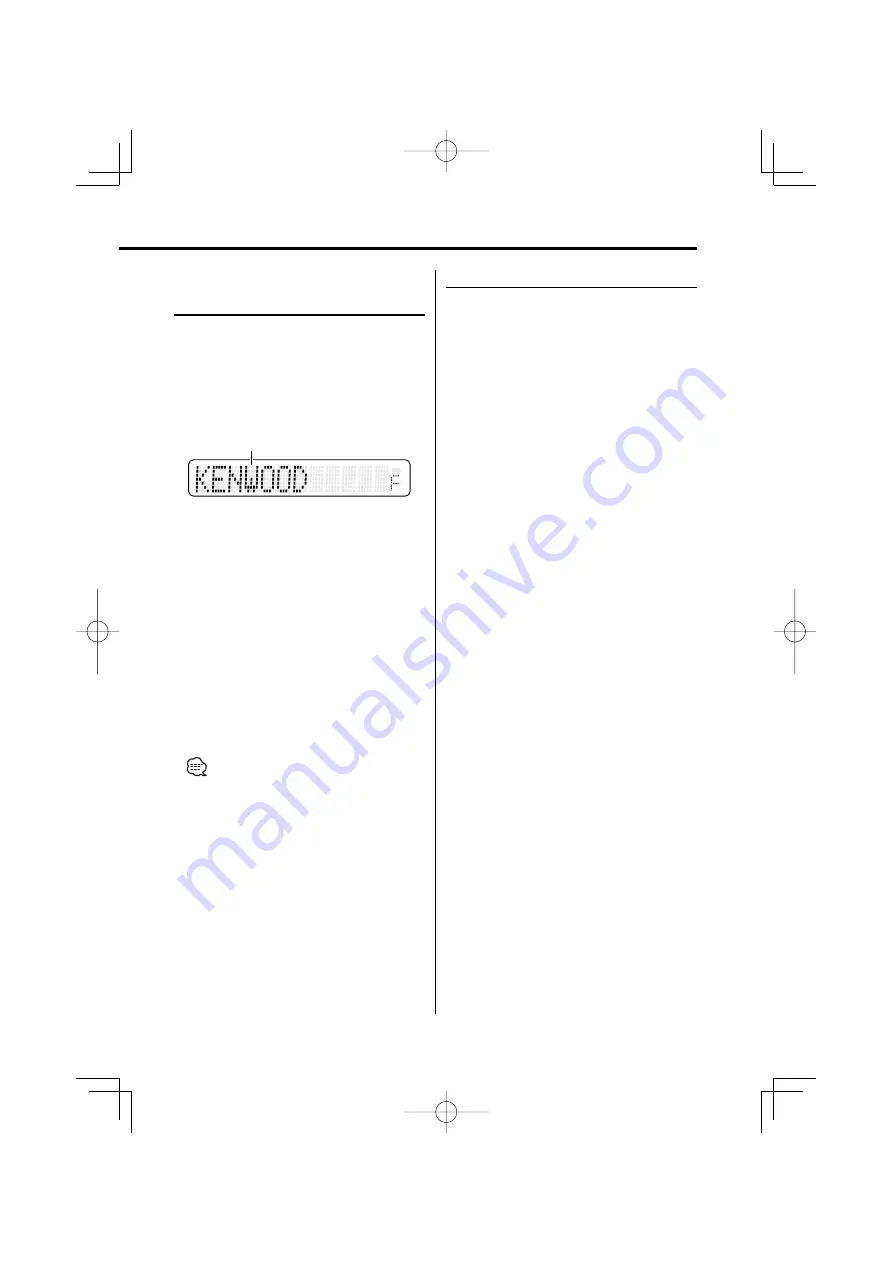 Kenwood KTS-MP400MR - Radio / CD Скачать руководство пользователя страница 19