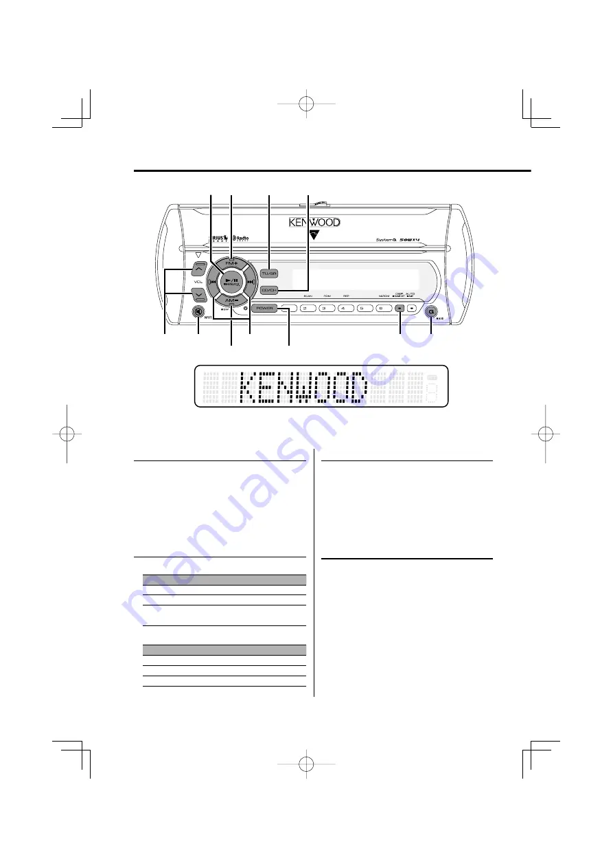 Kenwood KTS-MP400MR - Radio / CD Скачать руководство пользователя страница 44