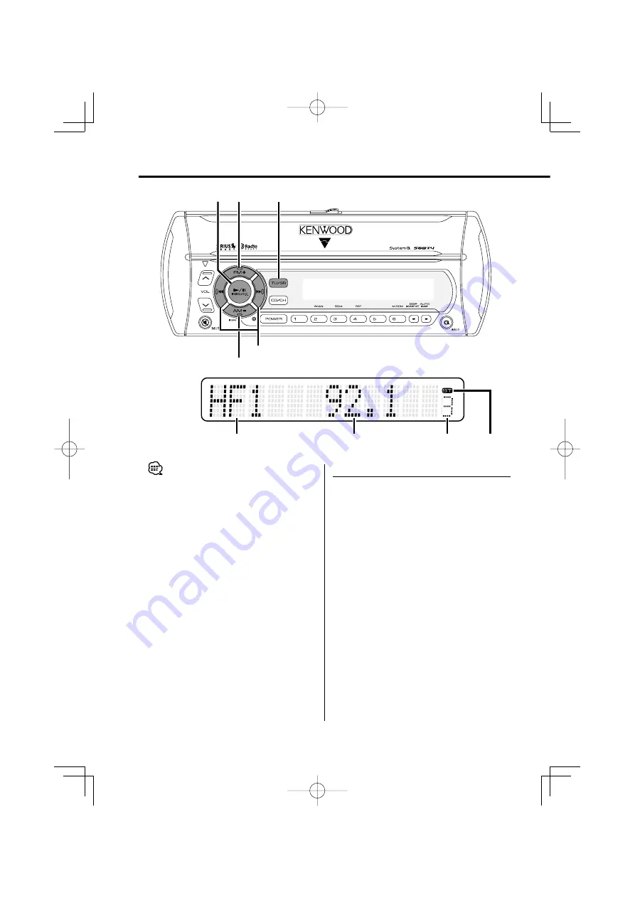 Kenwood KTS-MP400MR - Radio / CD Скачать руководство пользователя страница 54