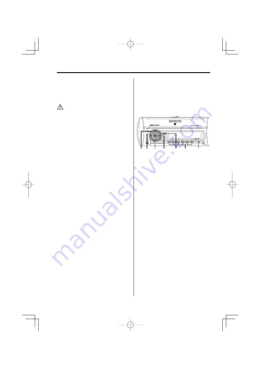 Kenwood KTS-MP400MR - Radio / CD Instruction Manual Download Page 74