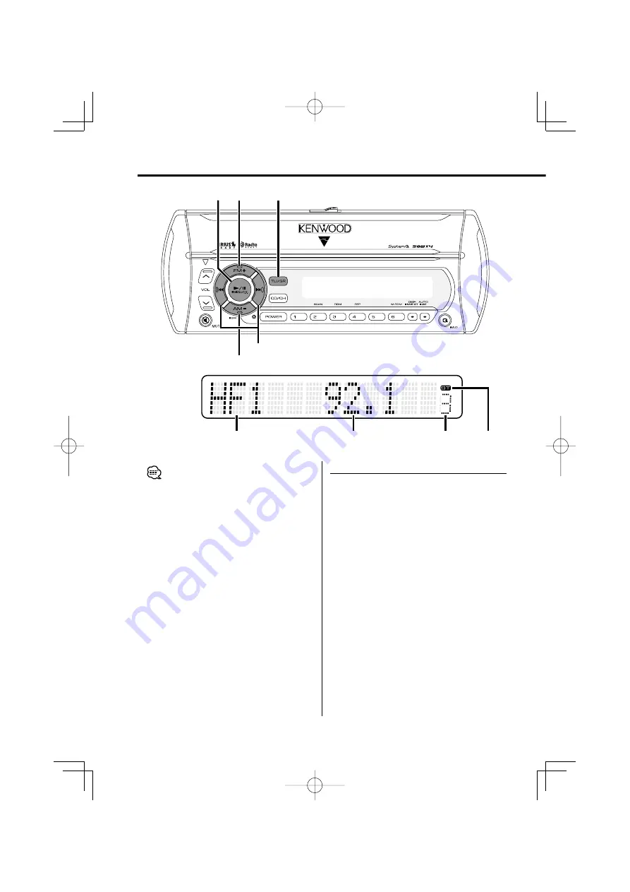 Kenwood KTS-MP400MR - Radio / CD Instruction Manual Download Page 88