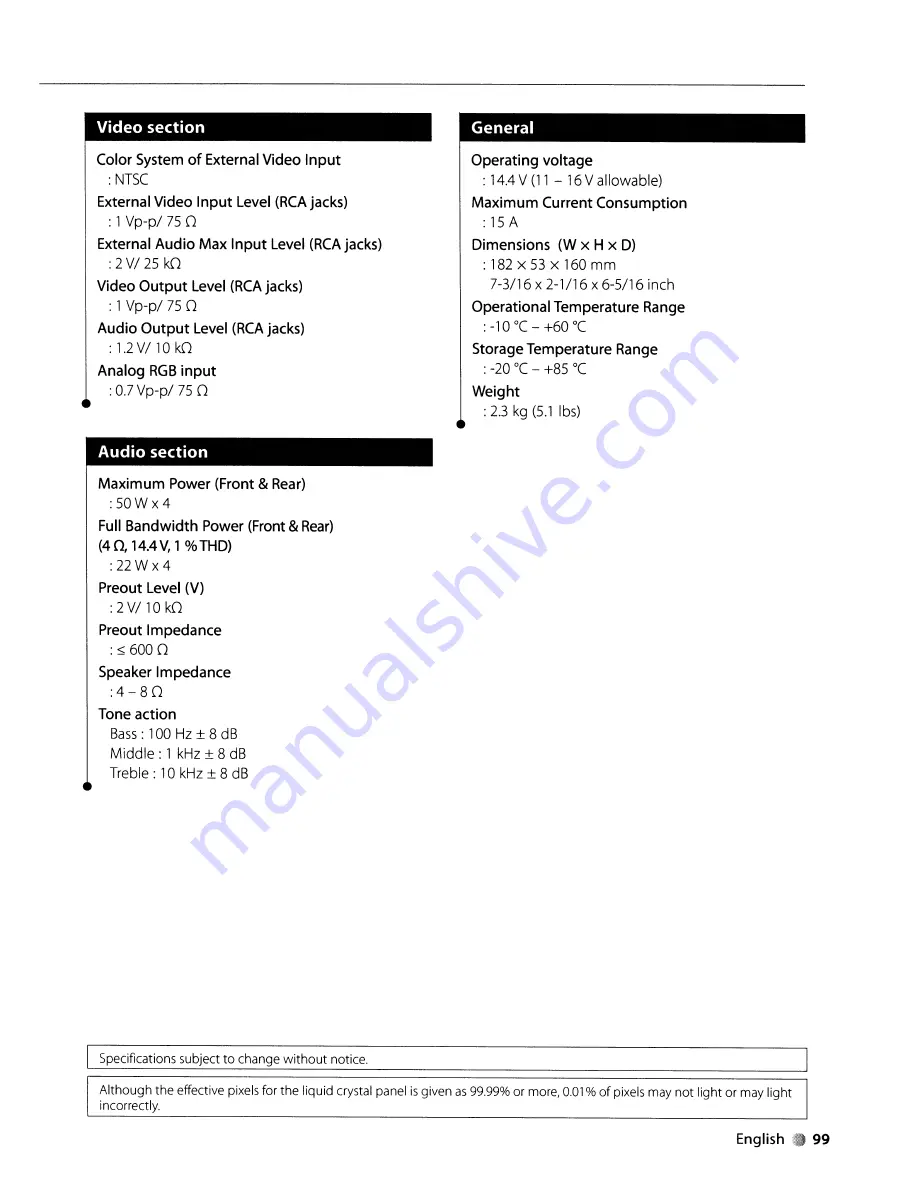 Kenwood KVT-512 Instruction Manual Download Page 99