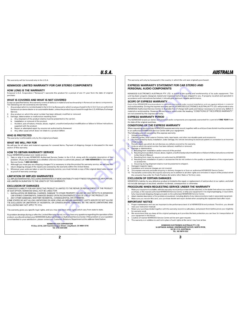 Kenwood KVT-512 Instruction Manual Download Page 116