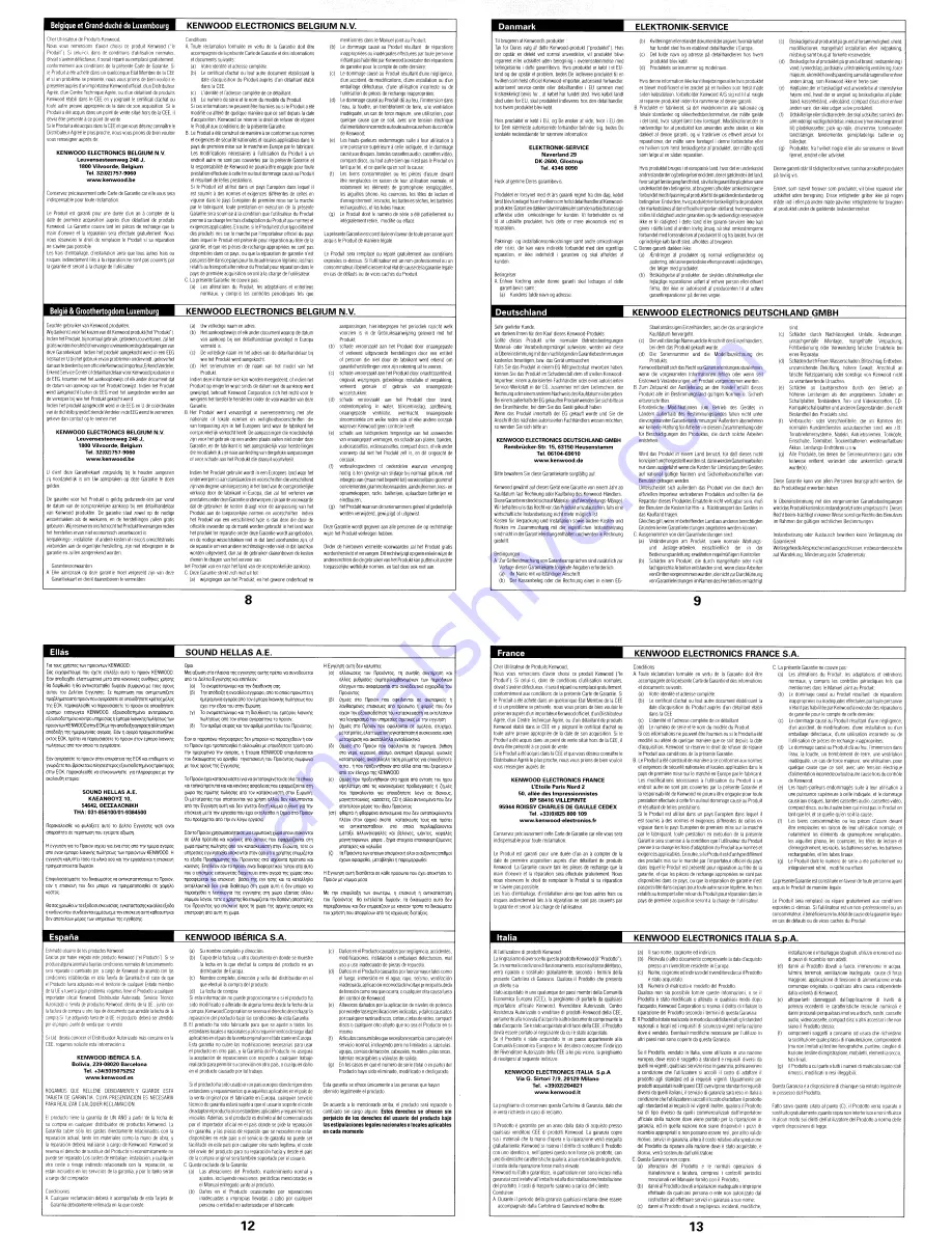 Kenwood KVT-512 Instruction Manual Download Page 118