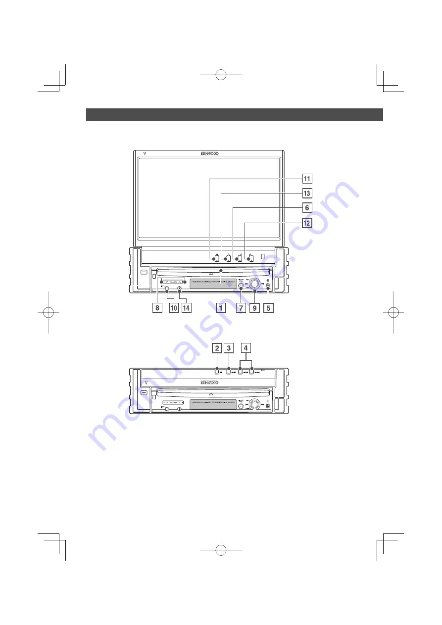 Kenwood KVT-627DVD Скачать руководство пользователя страница 10