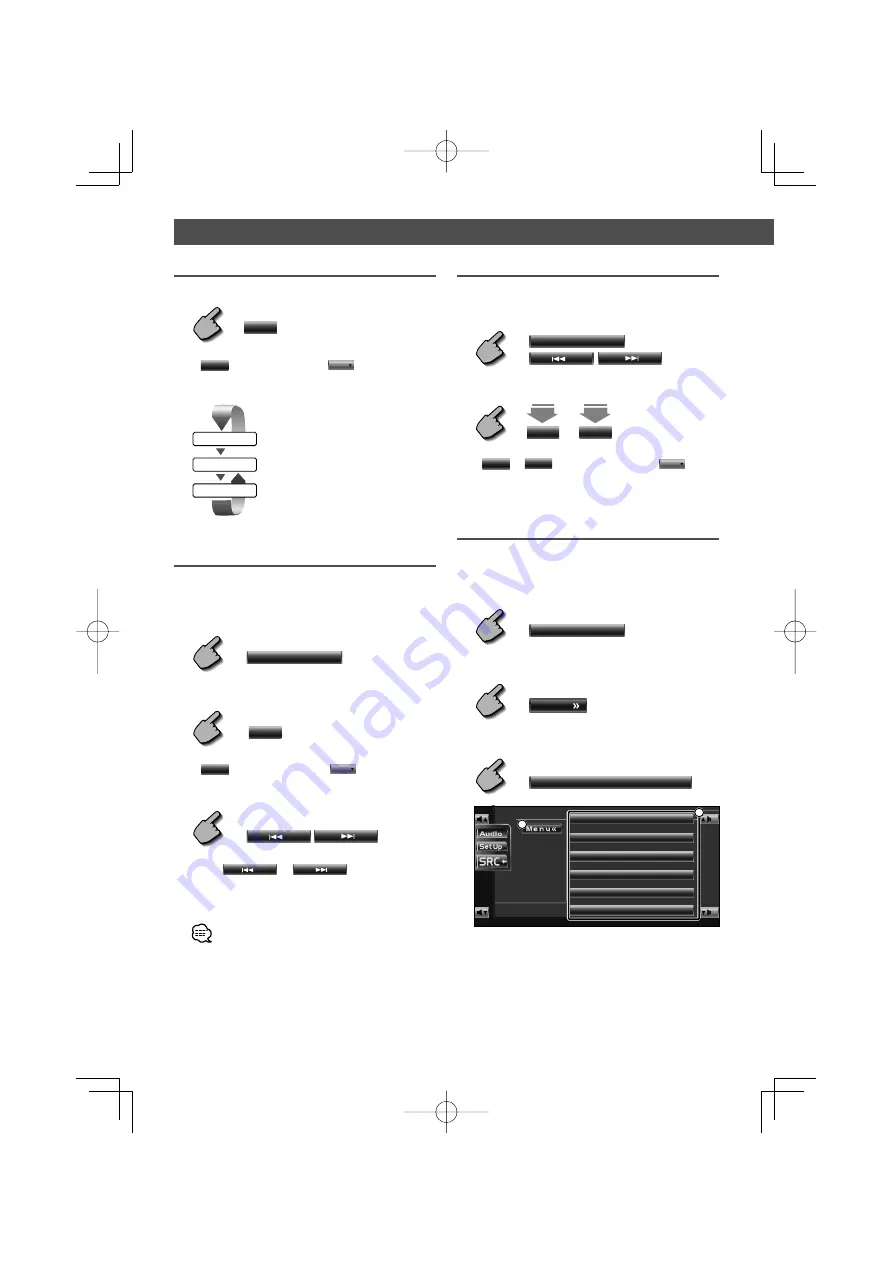 Kenwood KVT-627DVD Instruction Manual Download Page 40