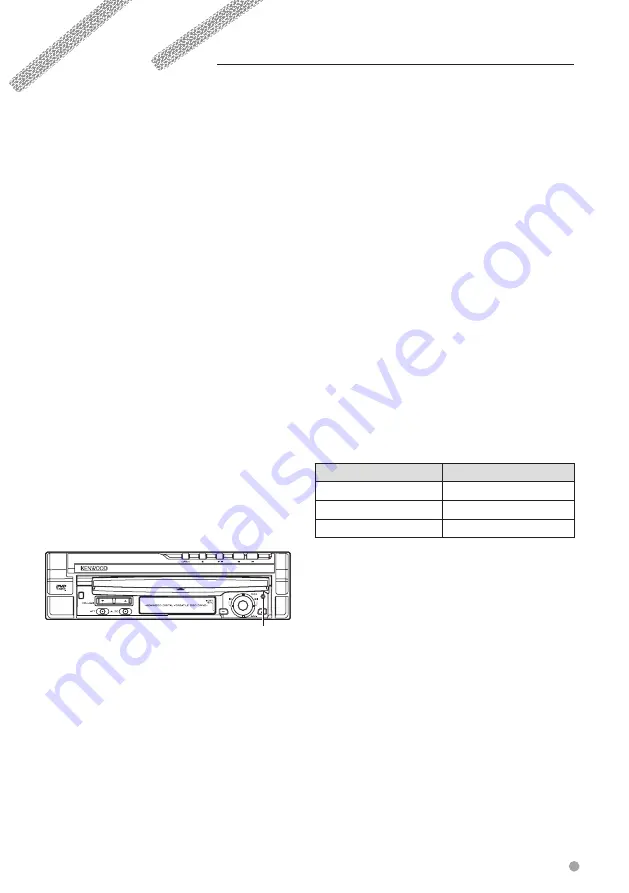 Kenwood KVT-719DVD Instruction Manual Download Page 7