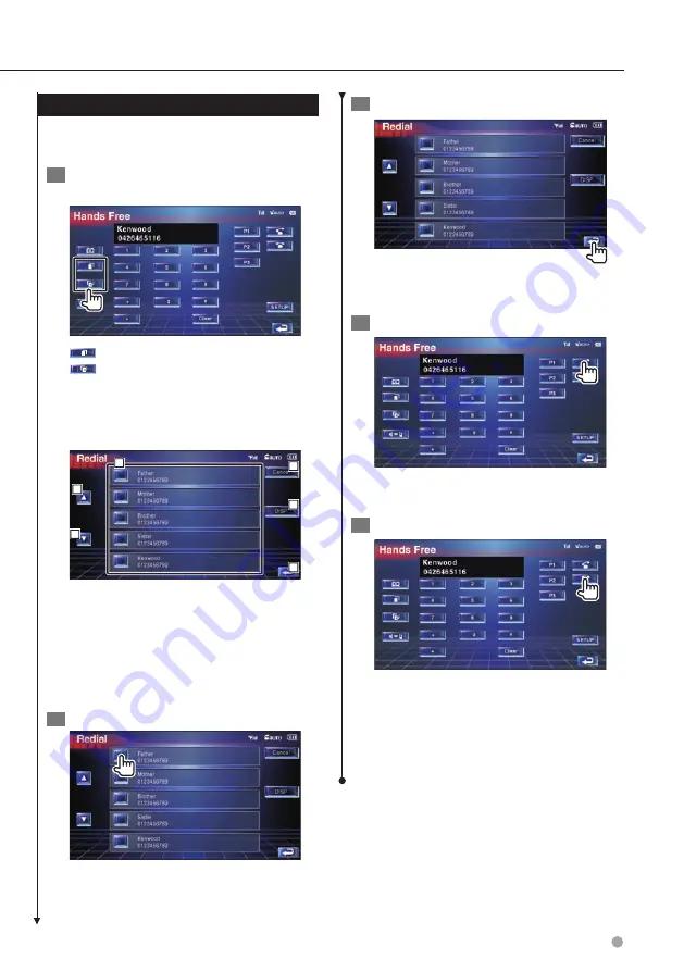 Kenwood KVT-719DVD Instruction Manual Download Page 63