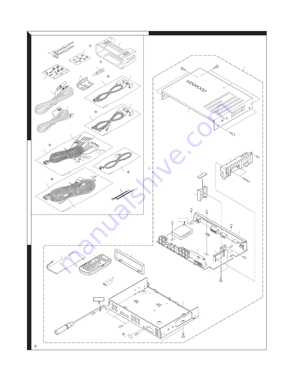 Kenwood KVT-719DVD Service Manual Download Page 91