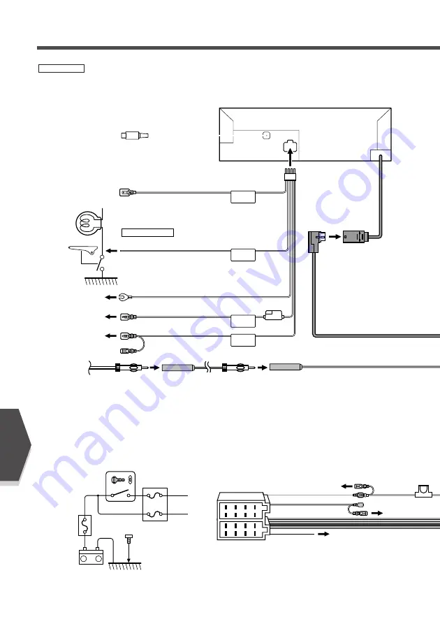 Kenwood KVT-725DVD Installation Manual Download Page 36