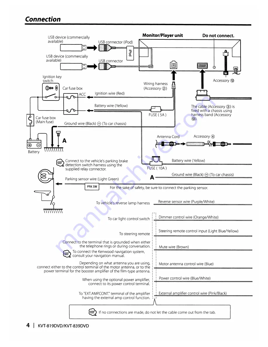 Kenwood KVT-819DVD Скачать руководство пользователя страница 108