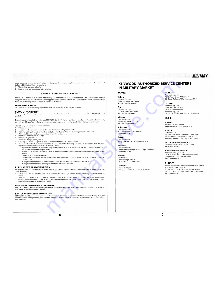 Kenwood KVT-819DVD Instruction Manual Download Page 137