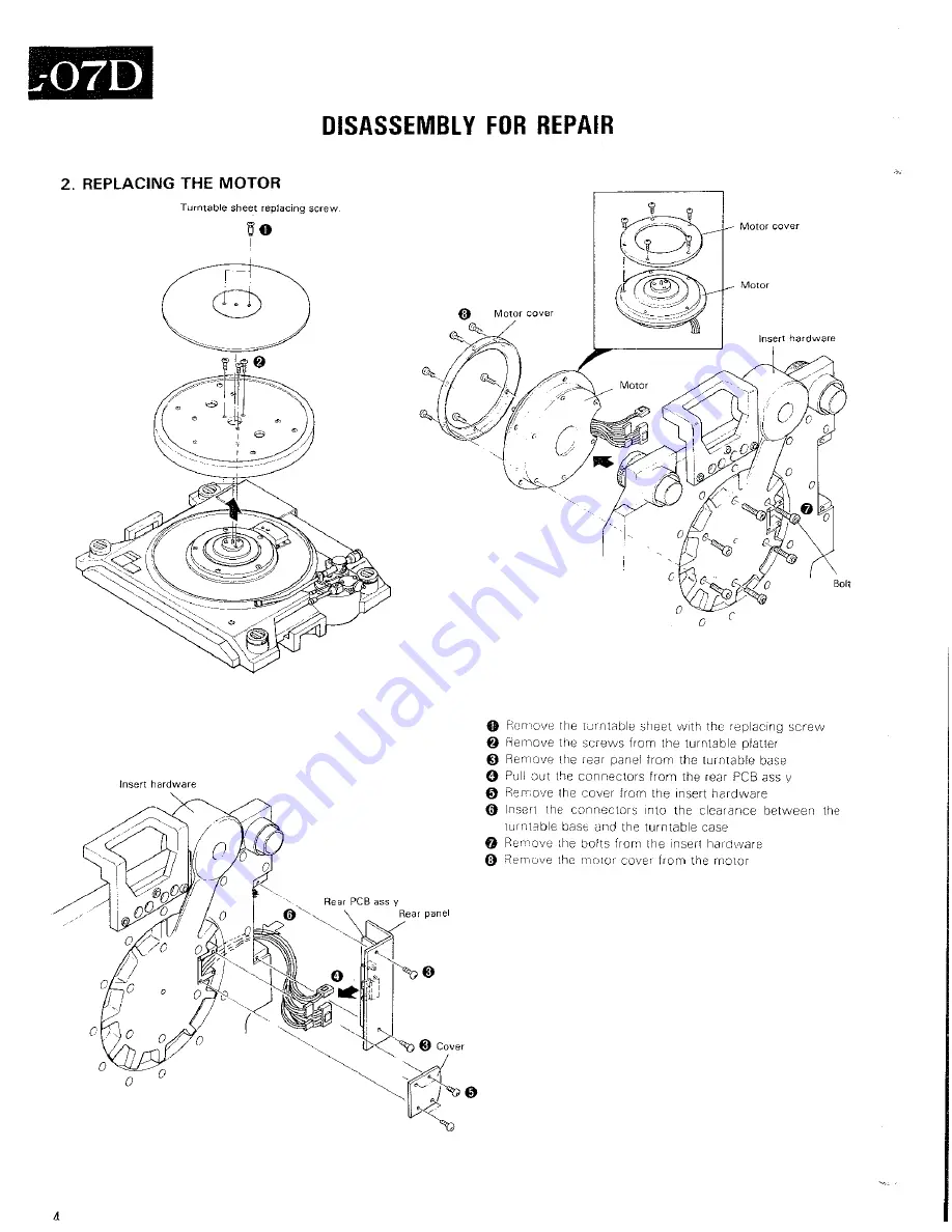 Kenwood L-07D Скачать руководство пользователя страница 4