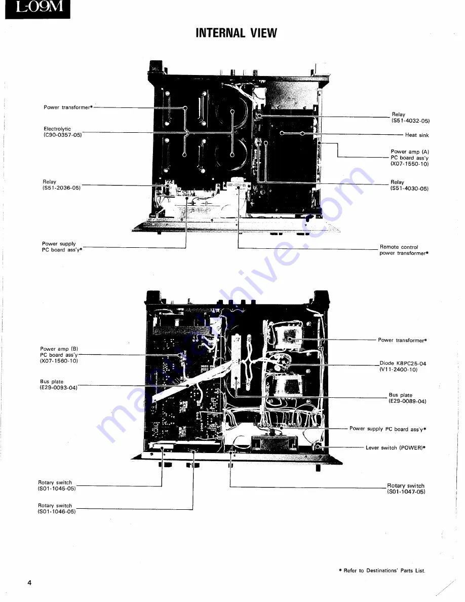 Kenwood L-09M Скачать руководство пользователя страница 4