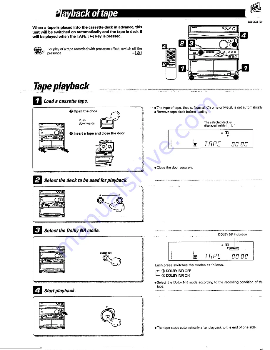 Kenwood LS-F2 Скачать руководство пользователя страница 15