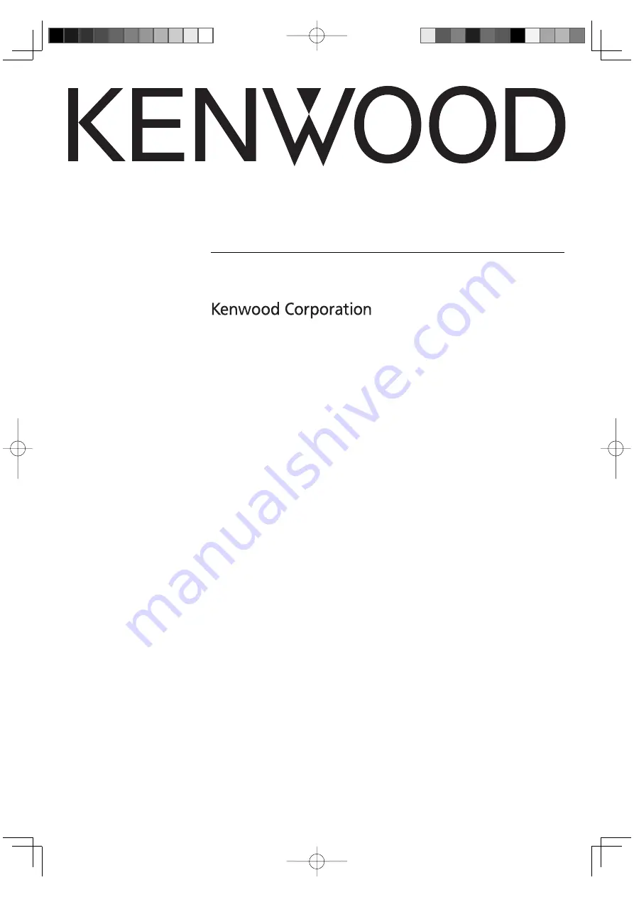 Kenwood LS-V130 Instruction Manual Download Page 1