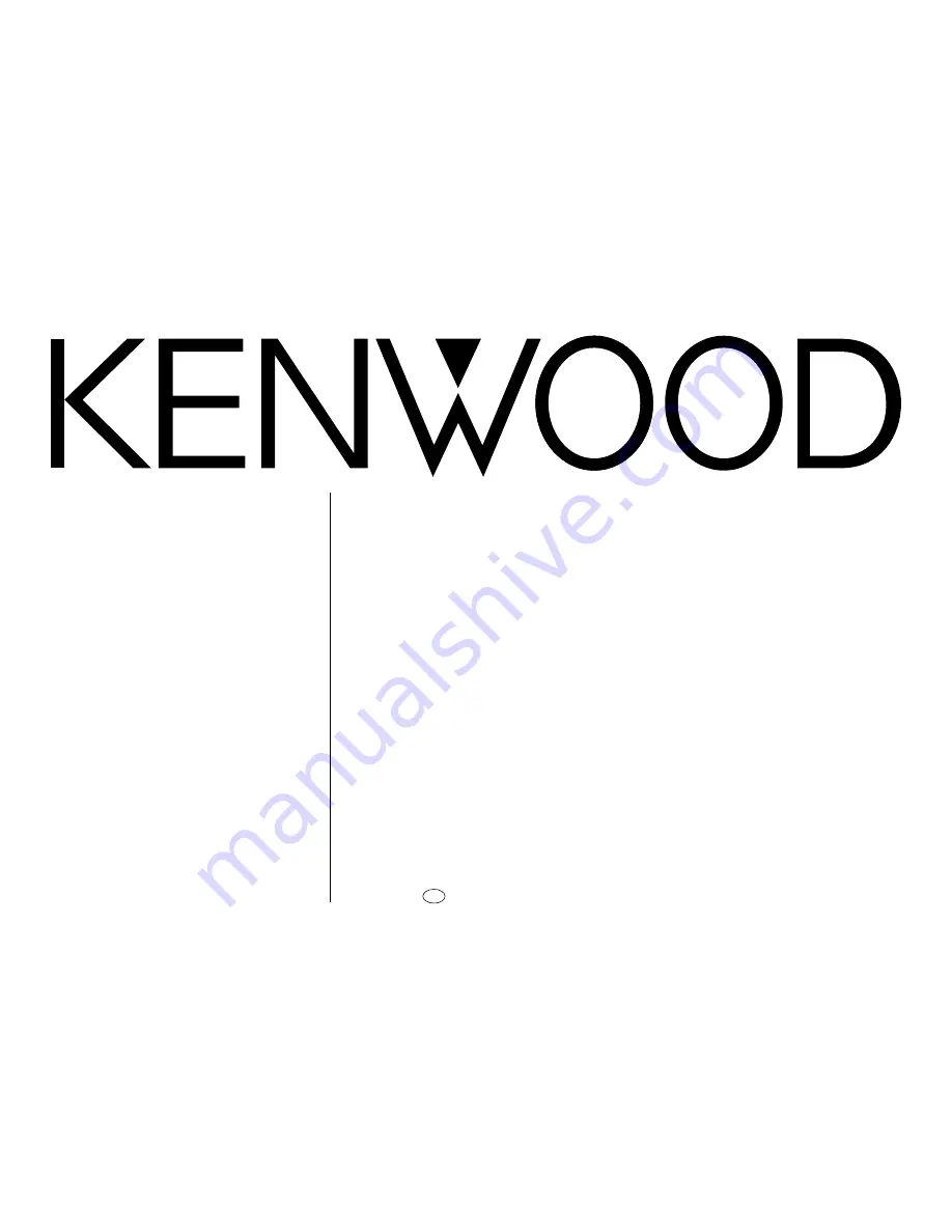 Kenwood LSF-1010 Instruction Manual Download Page 1