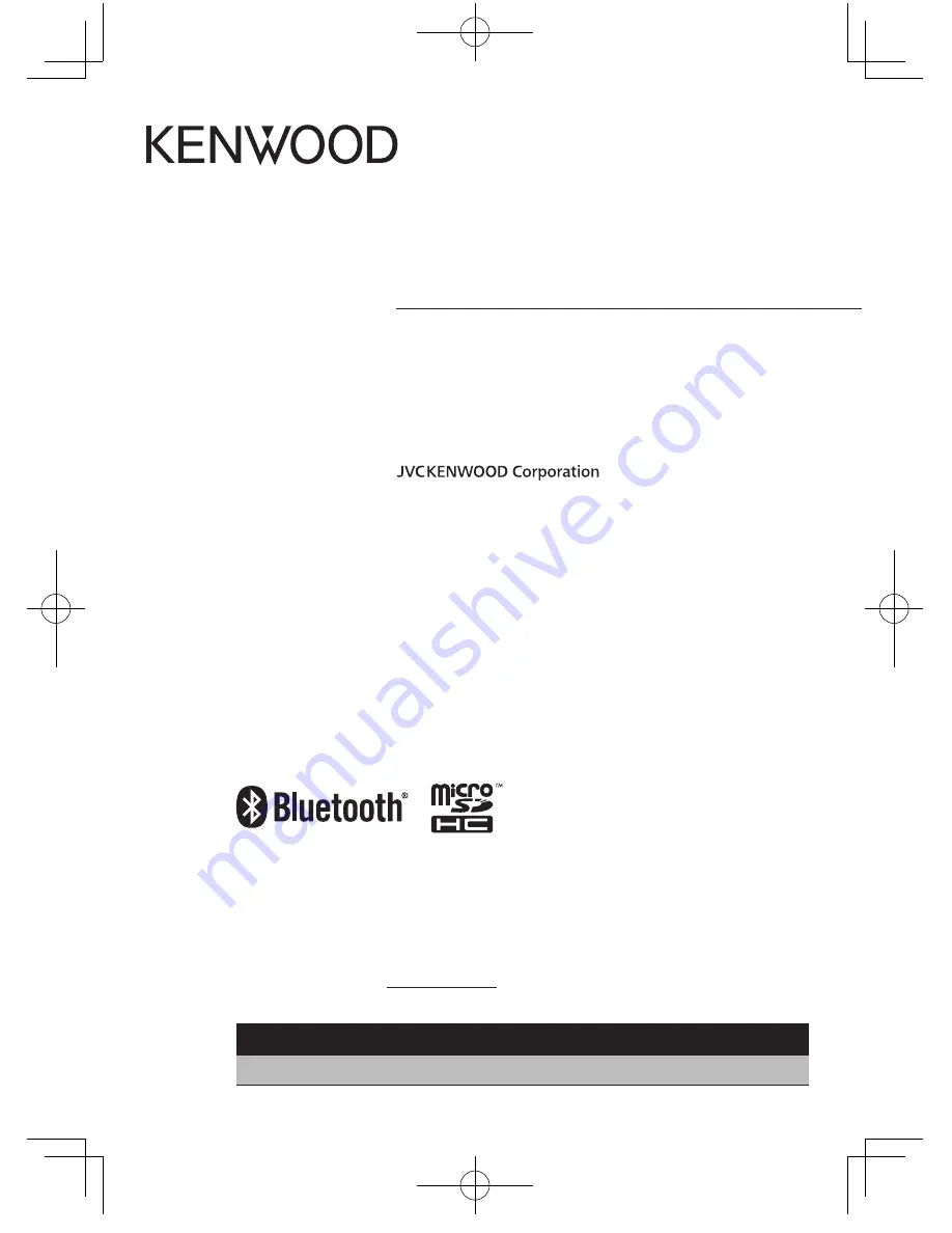 Kenwood LZ-T700 Instruction Manual Download Page 1