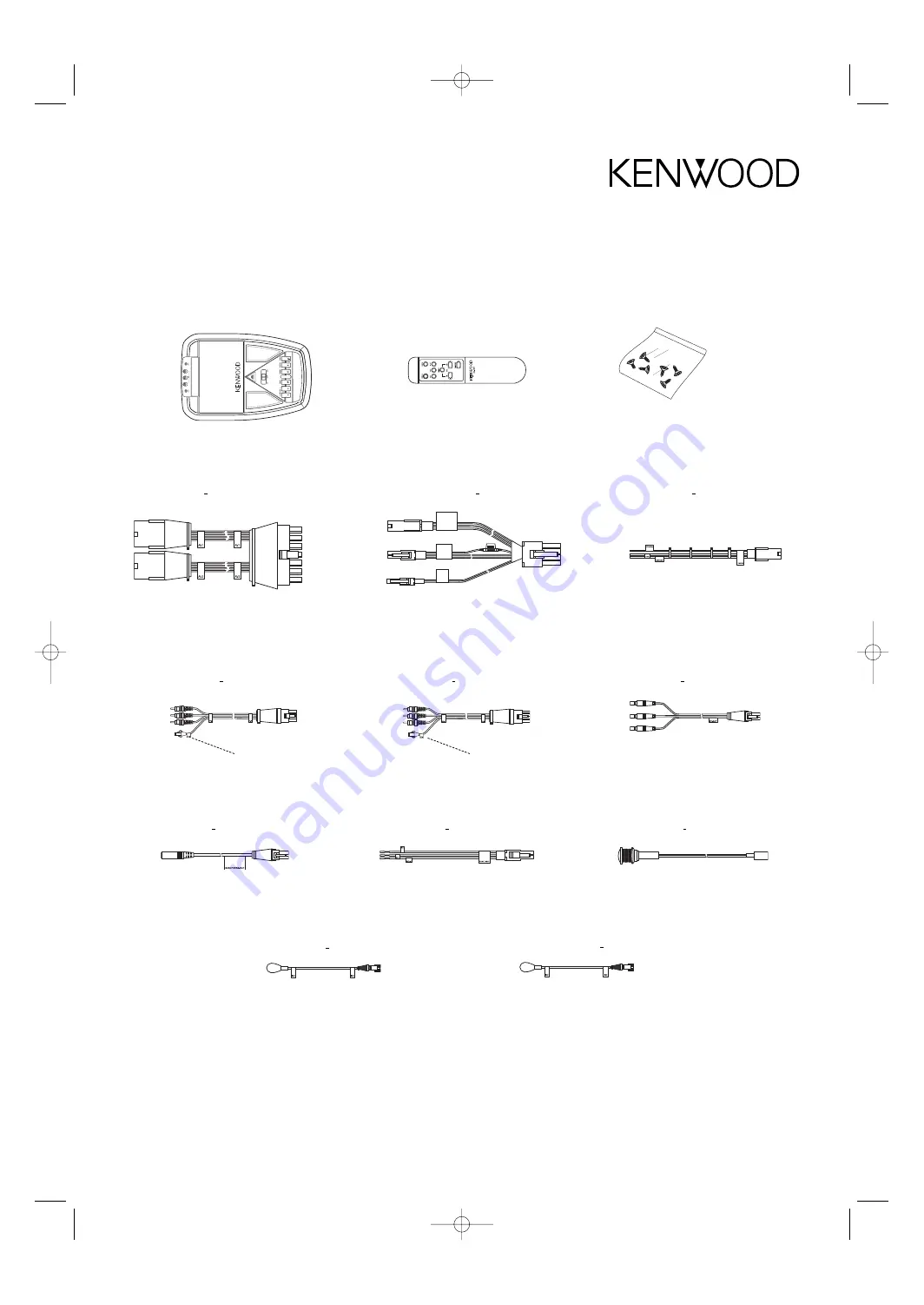 Kenwood LZH-70W - LCD Monitor - External Installation Manual Download Page 33