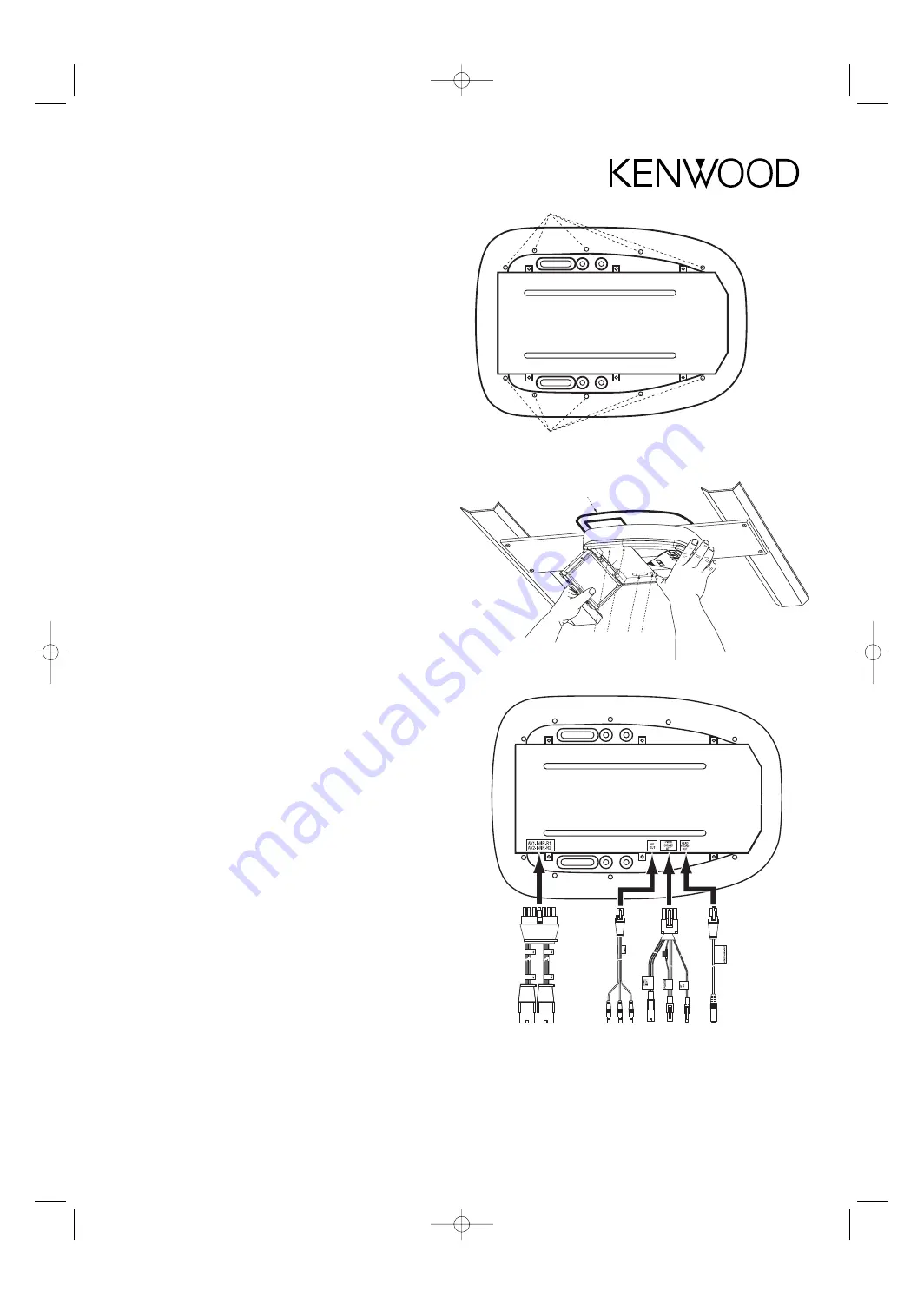 Kenwood LZH-70W - LCD Monitor - External Installation Manual Download Page 41