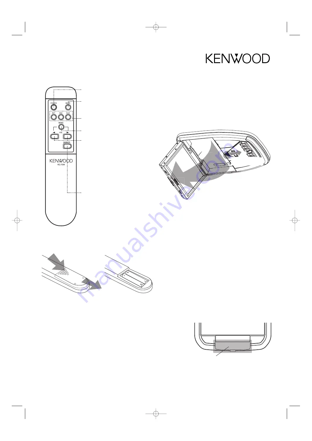 Kenwood LZH-70W - LCD Monitor - External Скачать руководство пользователя страница 17