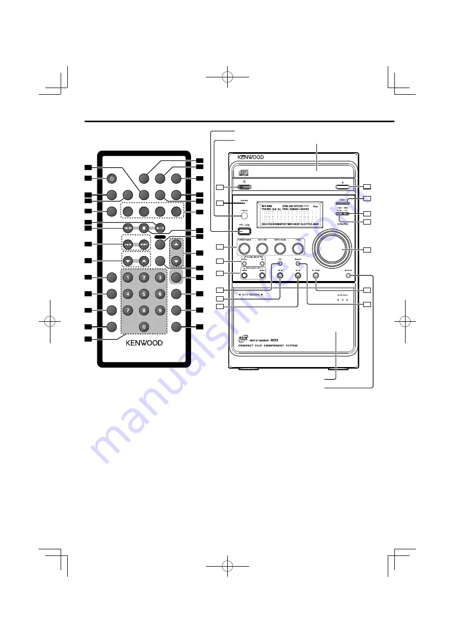 Kenwood M-707i Instruction Manual Download Page 10