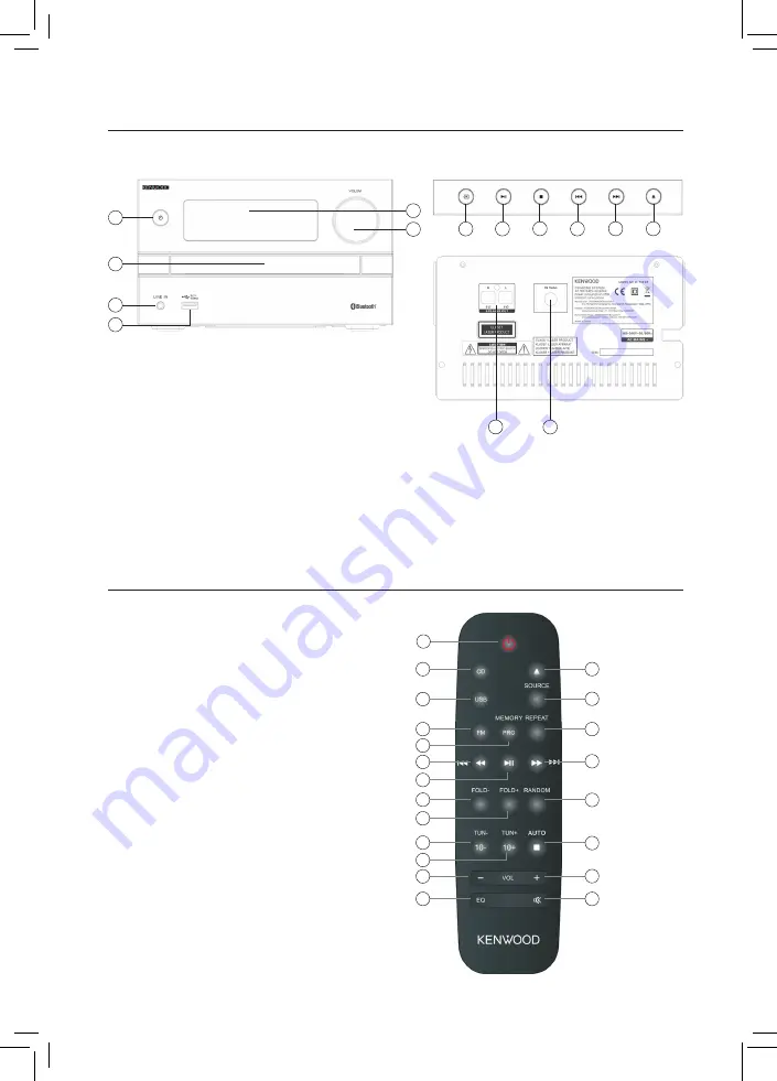 Kenwood M-718BT Operating Manual Download Page 8