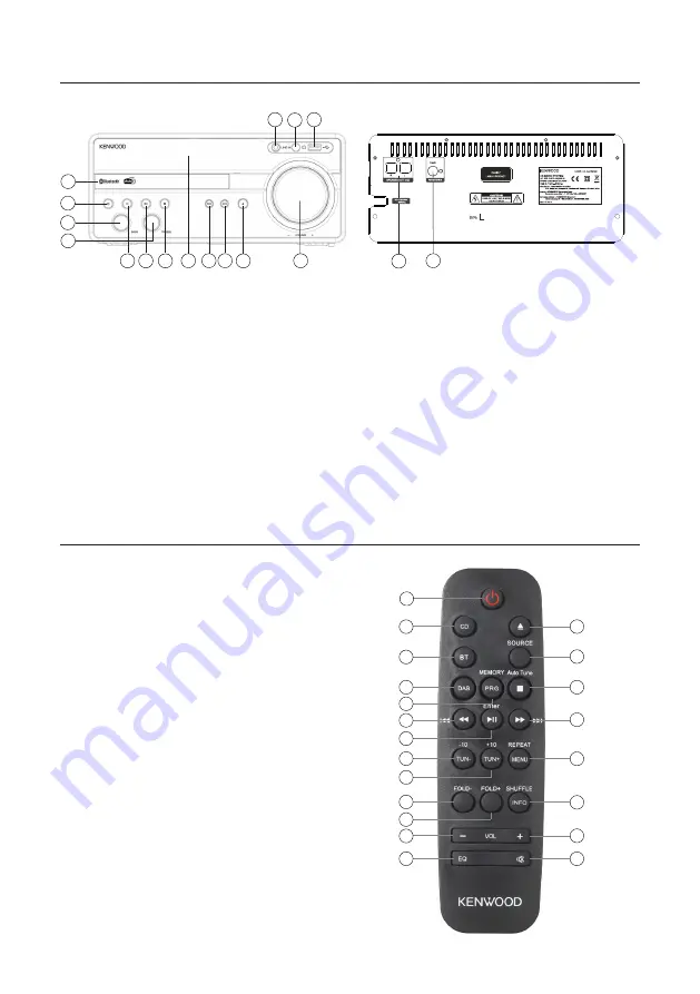 Kenwood M-819DAB Скачать руководство пользователя страница 8