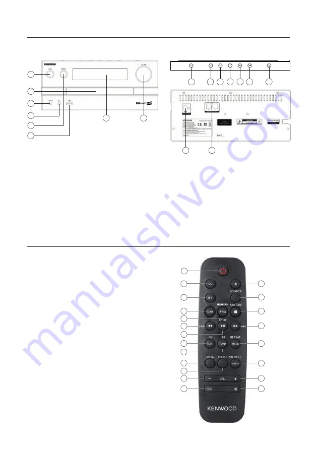 Kenwood M-918DAB-H Скачать руководство пользователя страница 8