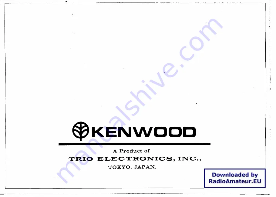 Kenwood MC-50 Скачать руководство пользователя страница 4