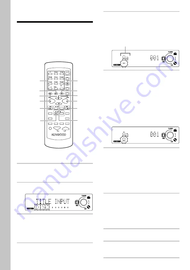 Kenwood MDX-01 Скачать руководство пользователя страница 32