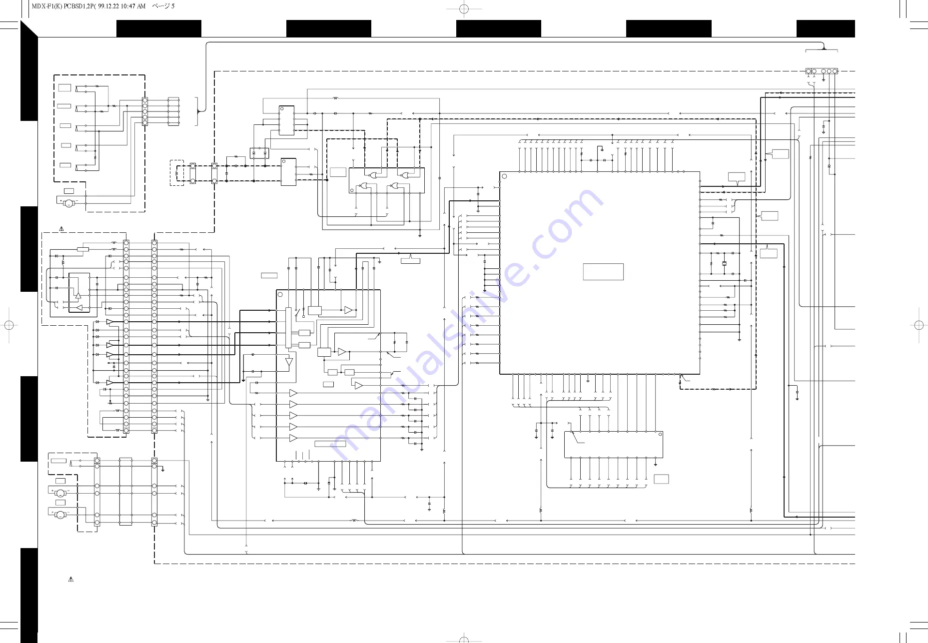 Kenwood MDX-F1 Service Manual Download Page 25