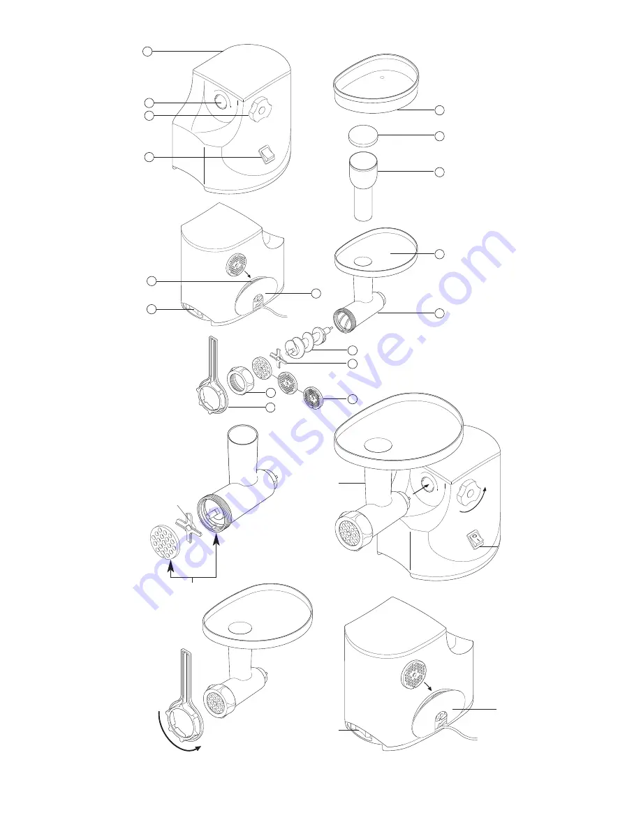 Kenwood MG450 Скачать руководство пользователя страница 3