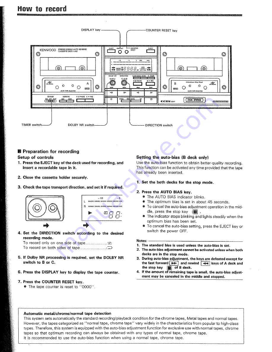 Kenwood MIDI M-93 Скачать руководство пользователя страница 31