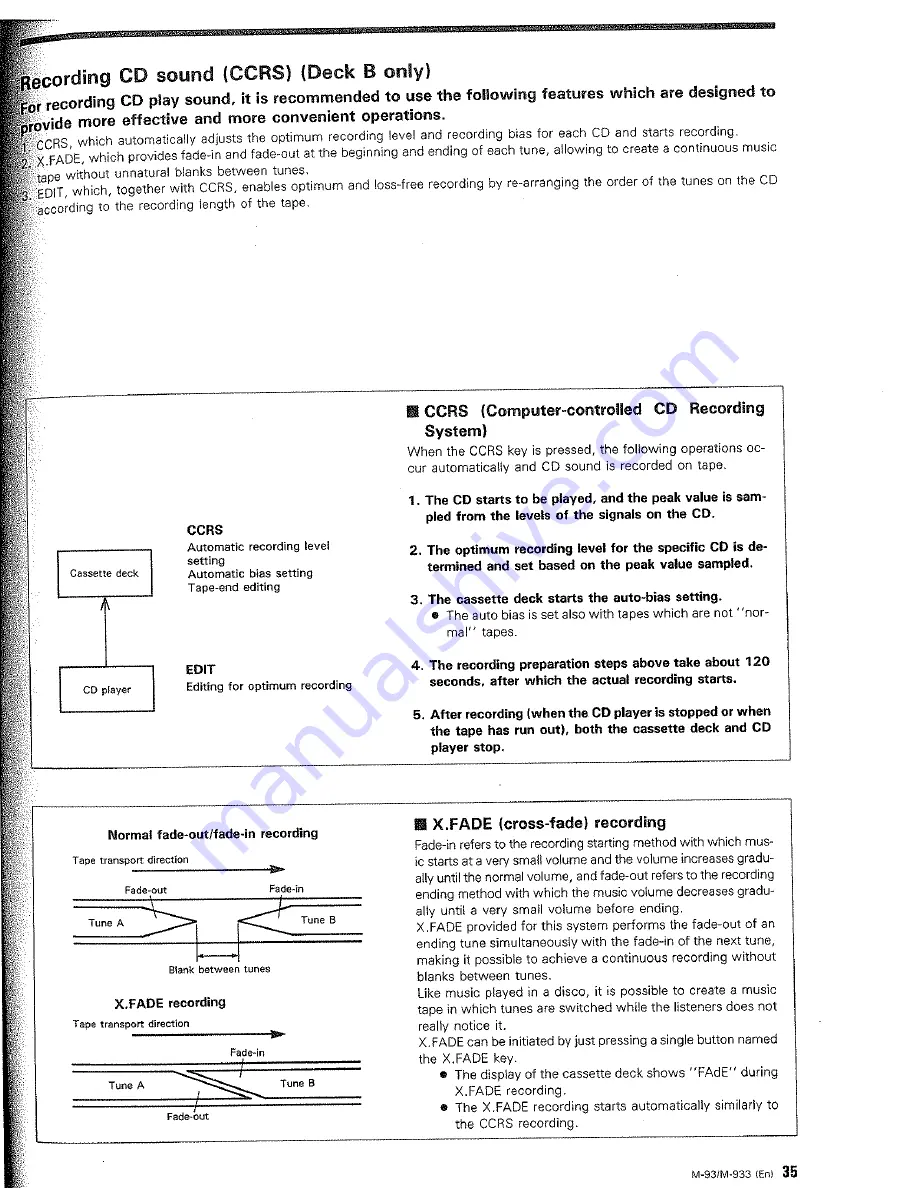 Kenwood MIDI M-93 Instruction Manual Download Page 35