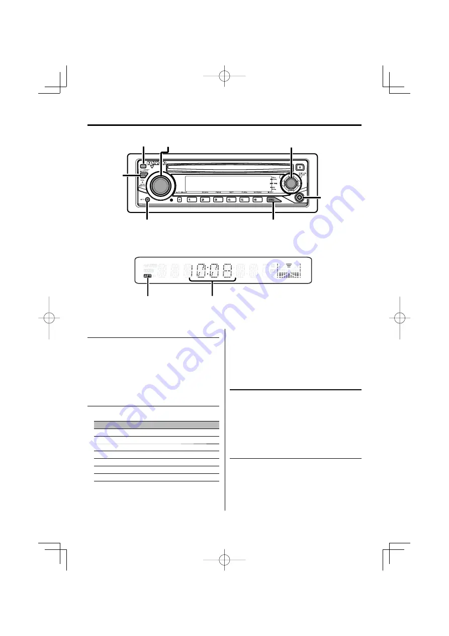 Kenwood MP235 - KDC Radio / CD Instruction Manual Download Page 7