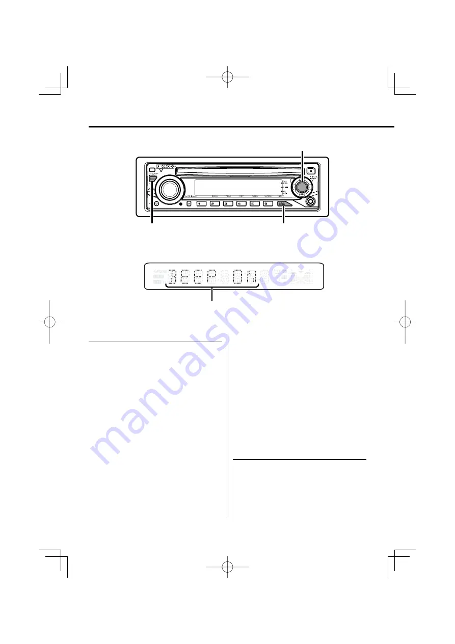 Kenwood MP235 - KDC Radio / CD Instruction Manual Download Page 18