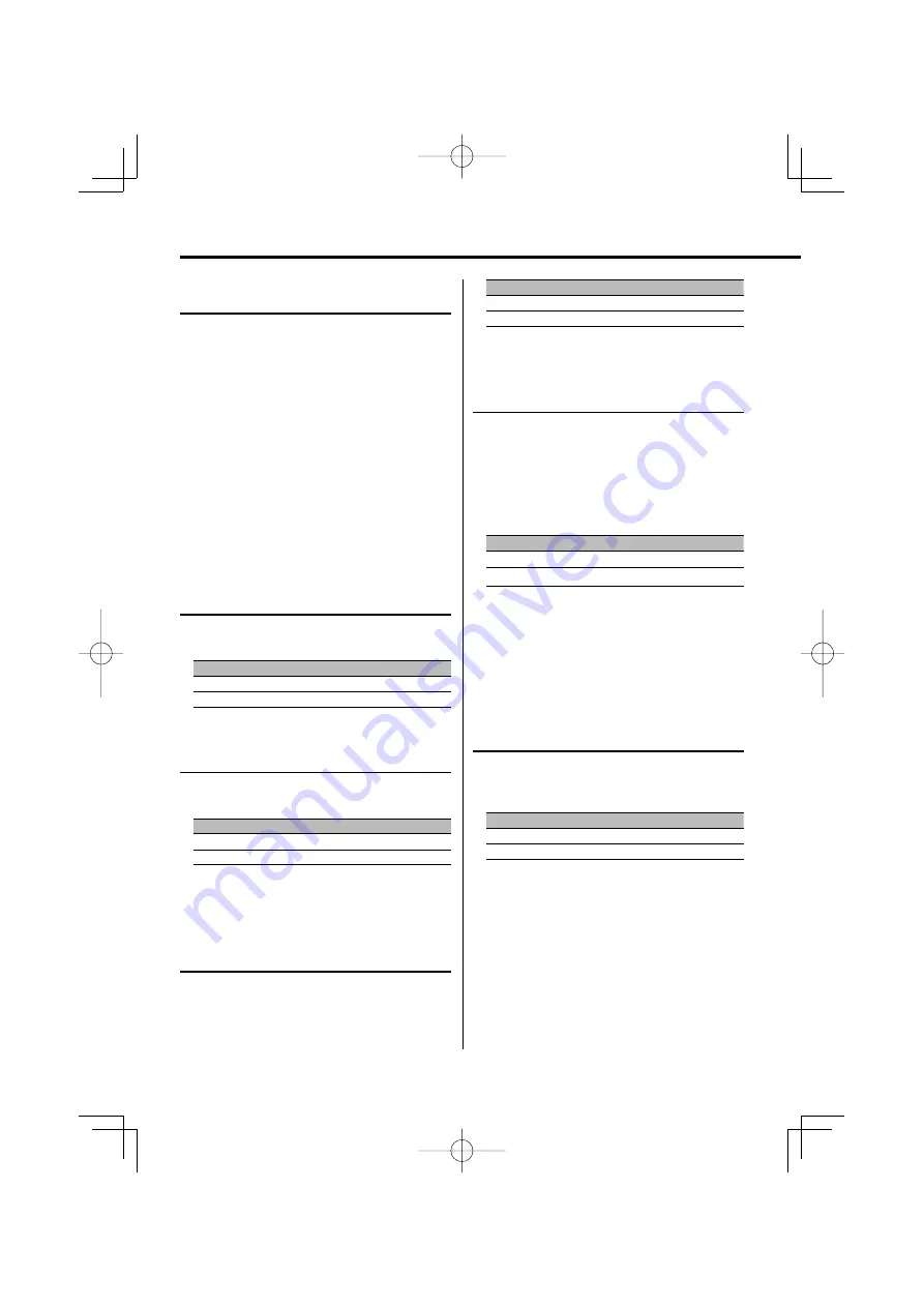 Kenwood MP235 - KDC Radio / CD Instruction Manual Download Page 20