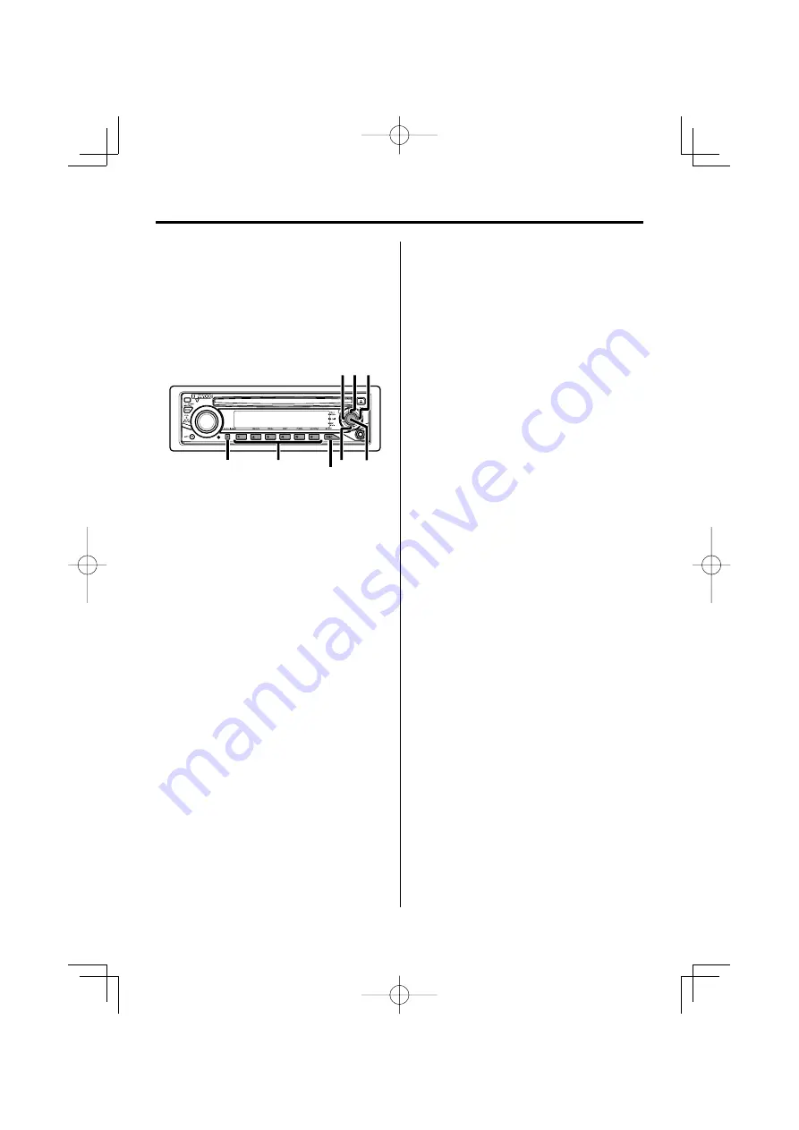 Kenwood MP235 - KDC Radio / CD Instruction Manual Download Page 68