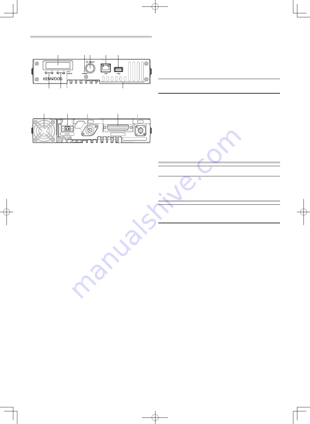 Kenwood NXR-1700 Скачать руководство пользователя страница 9