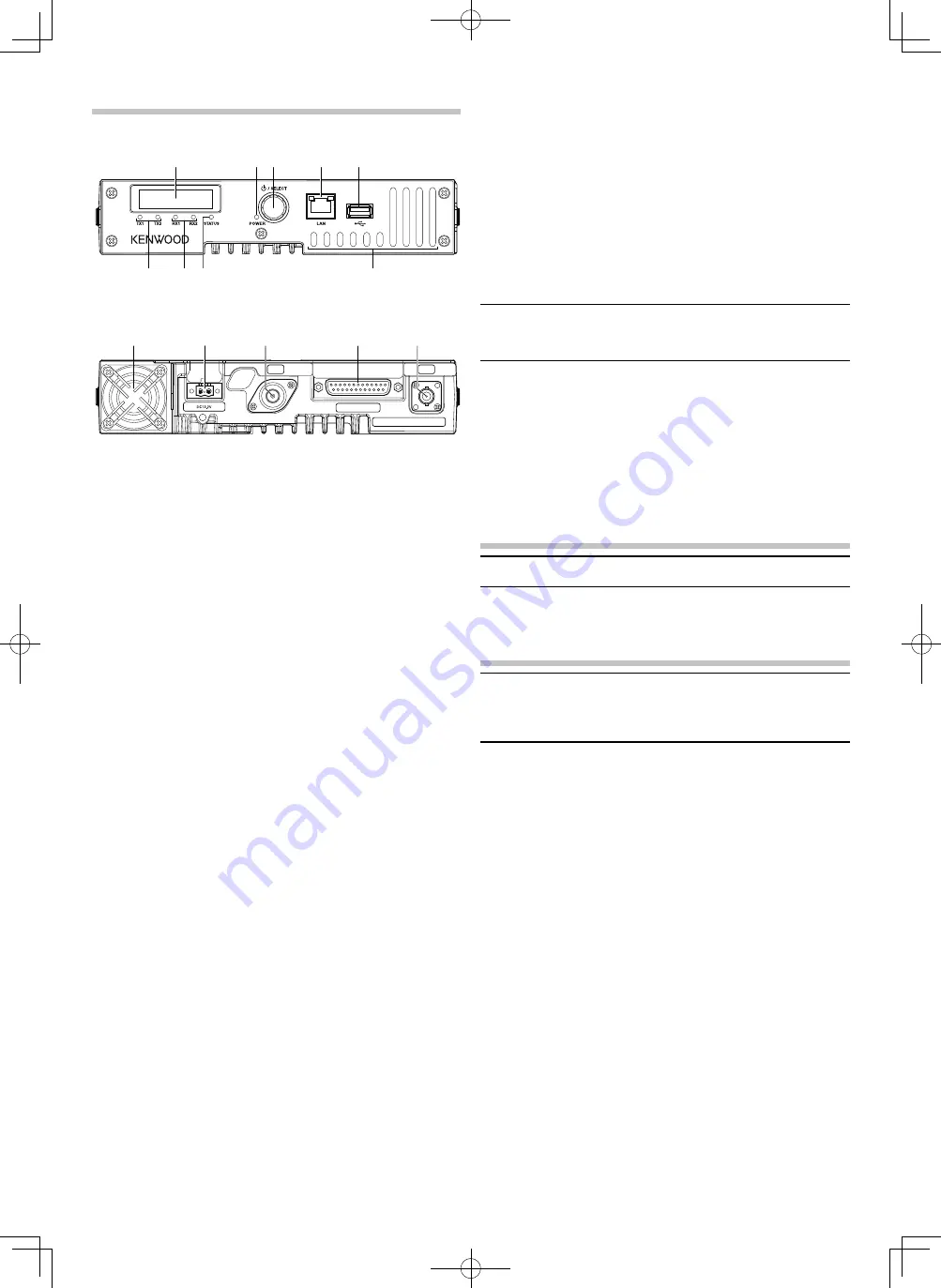 Kenwood NXR-1700 Instruction Manual Download Page 13