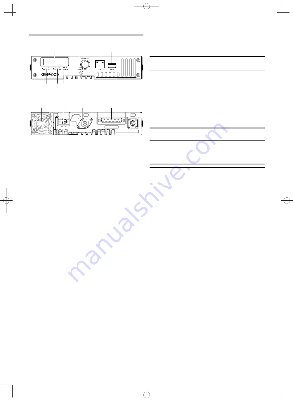 Kenwood NXR-1700 Скачать руководство пользователя страница 15