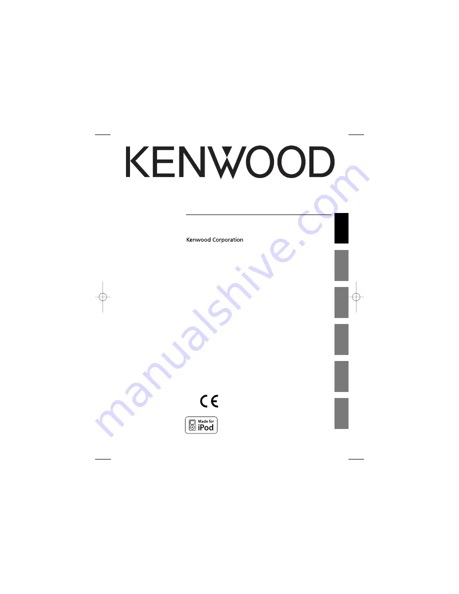 Kenwood PAD-iP7 Instruction Manual Download Page 1