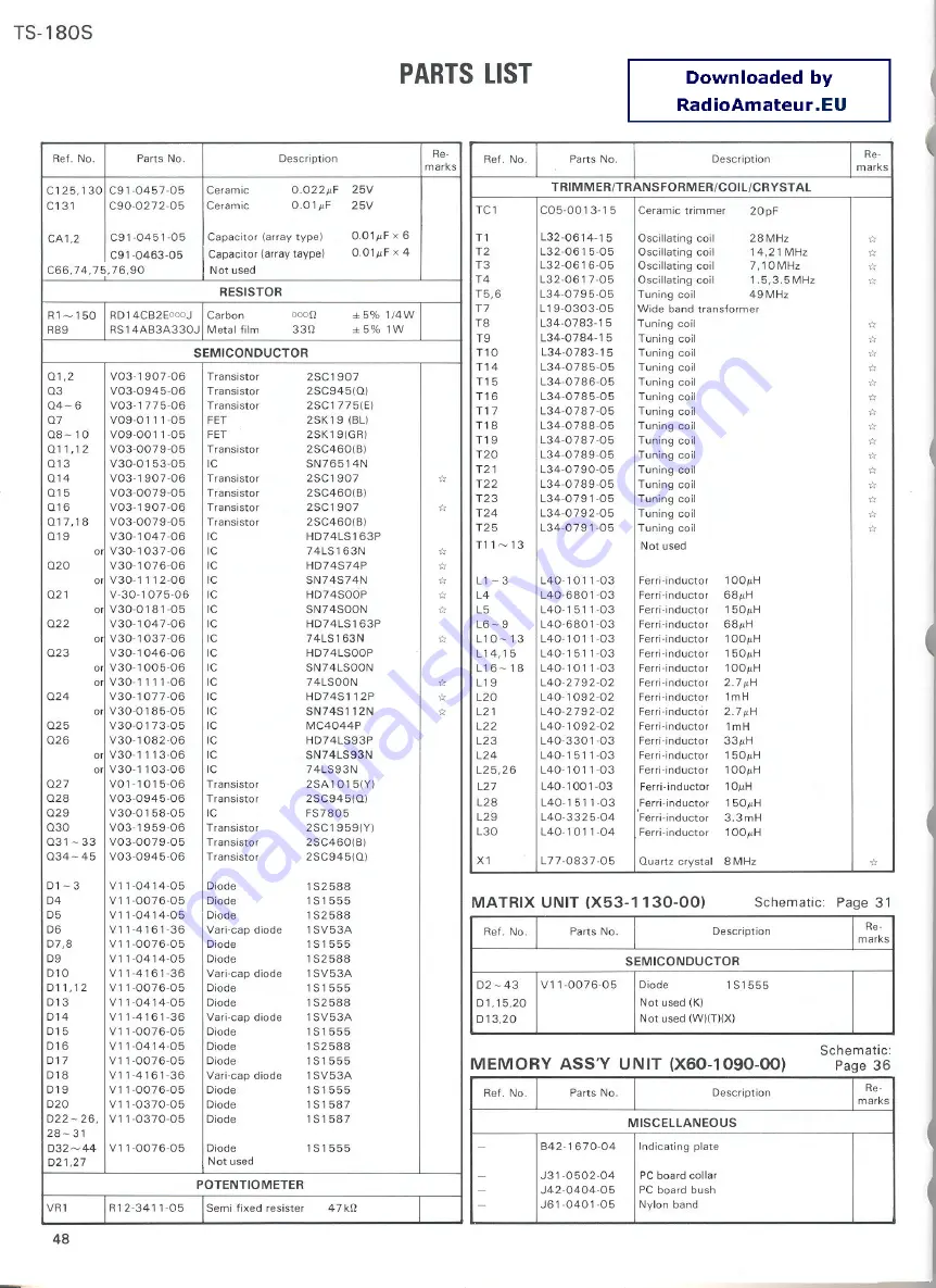 Kenwood PS-30 Service Manual Download Page 50