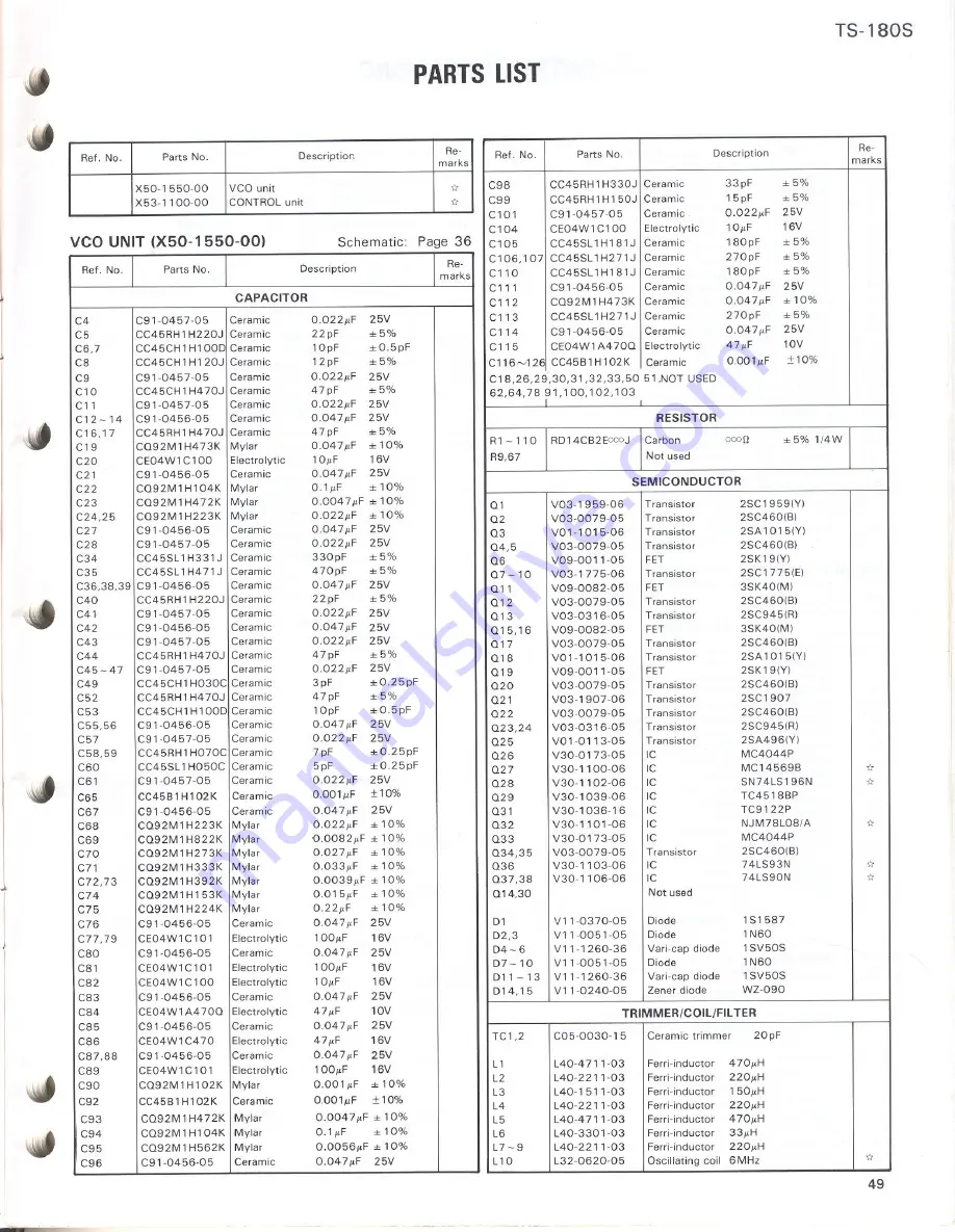 Kenwood PS-30 Скачать руководство пользователя страница 51