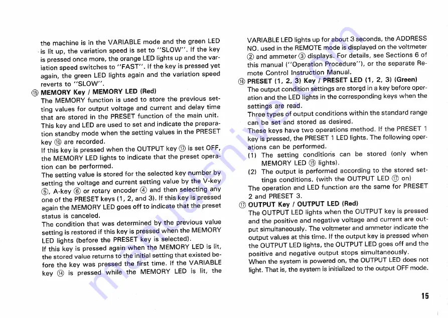 Kenwood PWR 18-1.8Q Instruction Manual Download Page 15