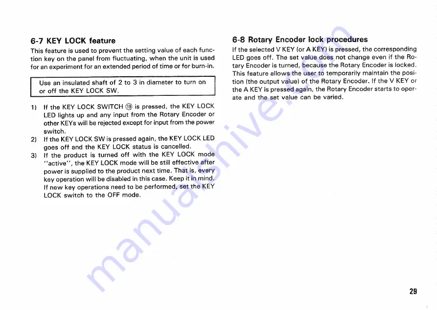 Kenwood PWR 18-1.8Q Instruction Manual Download Page 29